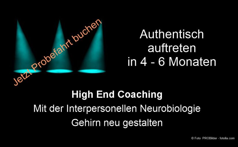 Authentisch auftreten